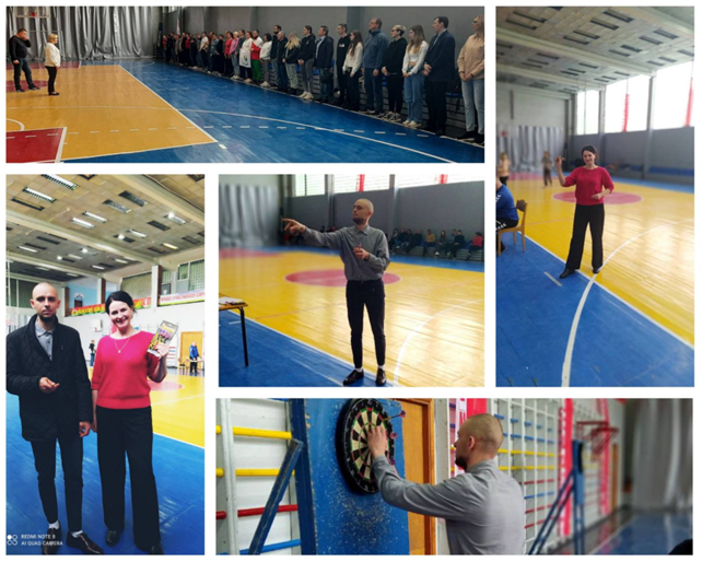 Соревнования по дартсу среди организаций здравоохранения и образования Гомельской области