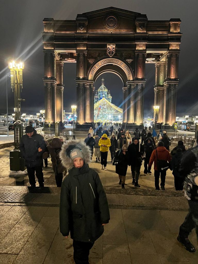 Москва на Рождество